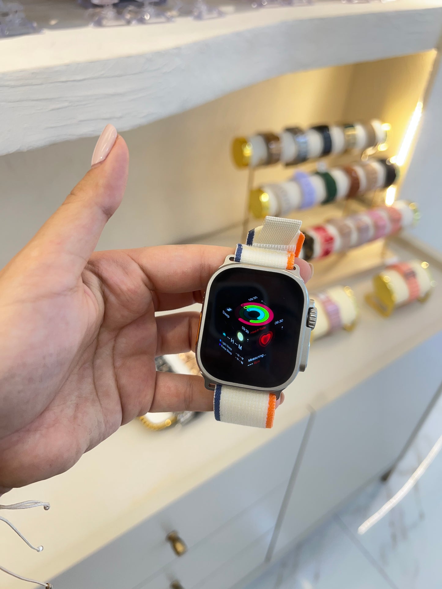 Reloj ultra champaña 49mm (naranja)