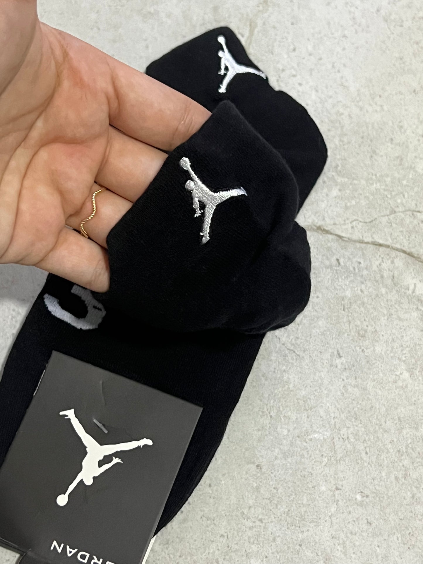 Tobillera Jordan negra