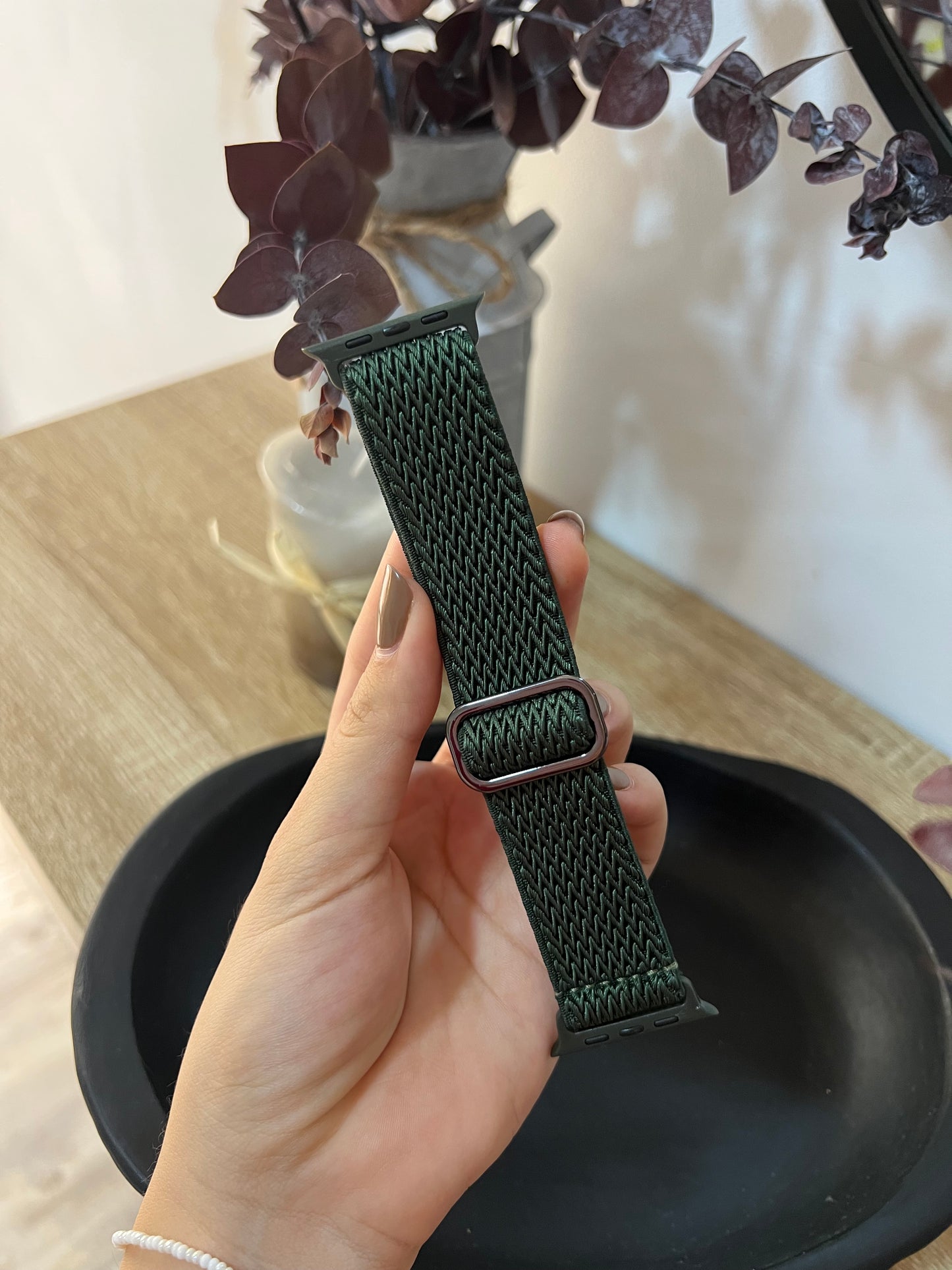 Manilla ajustable verde 42 a 49mm