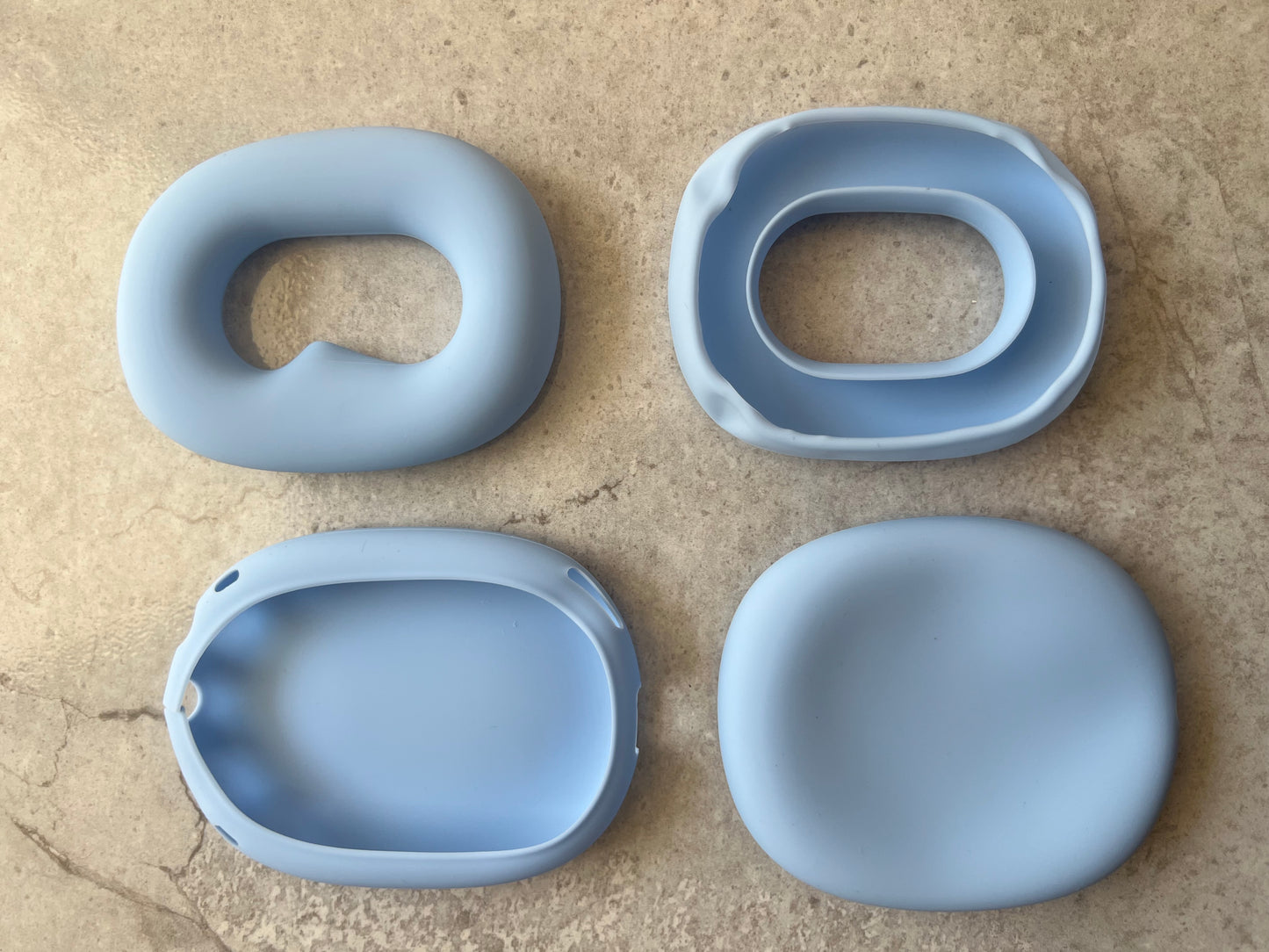 Forro AirPods Max azul bebé