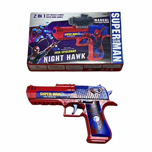 Pistola 2en1 Hombre araña