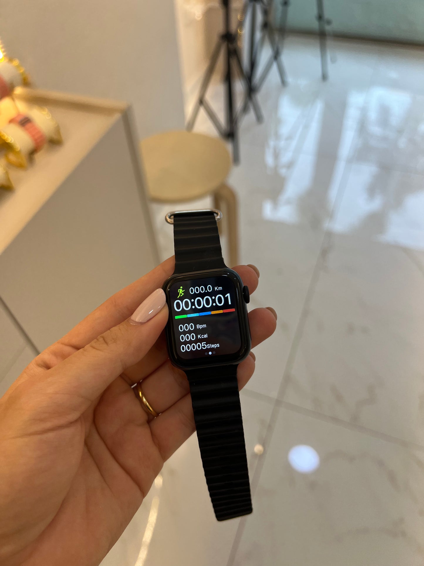 Reloj negro 38mm X3