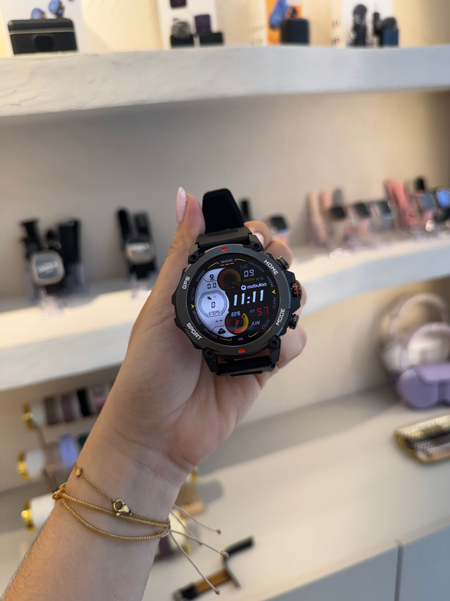 Reloj redondo tipo garmin (CB)