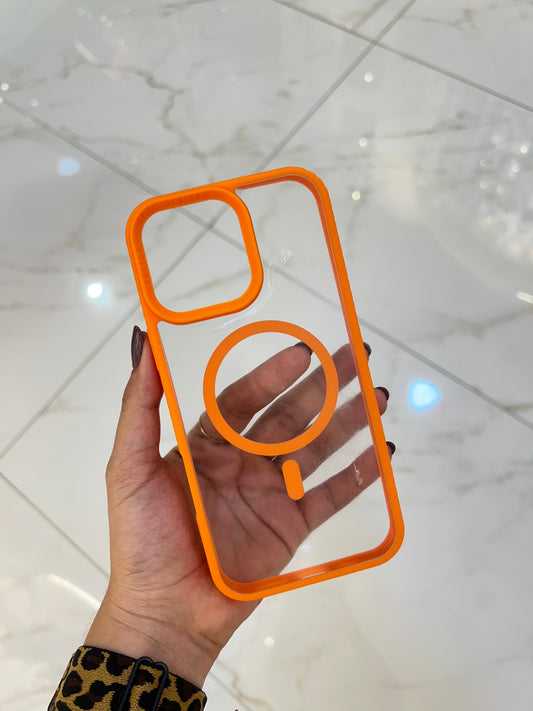 Forro MagSafe naranja