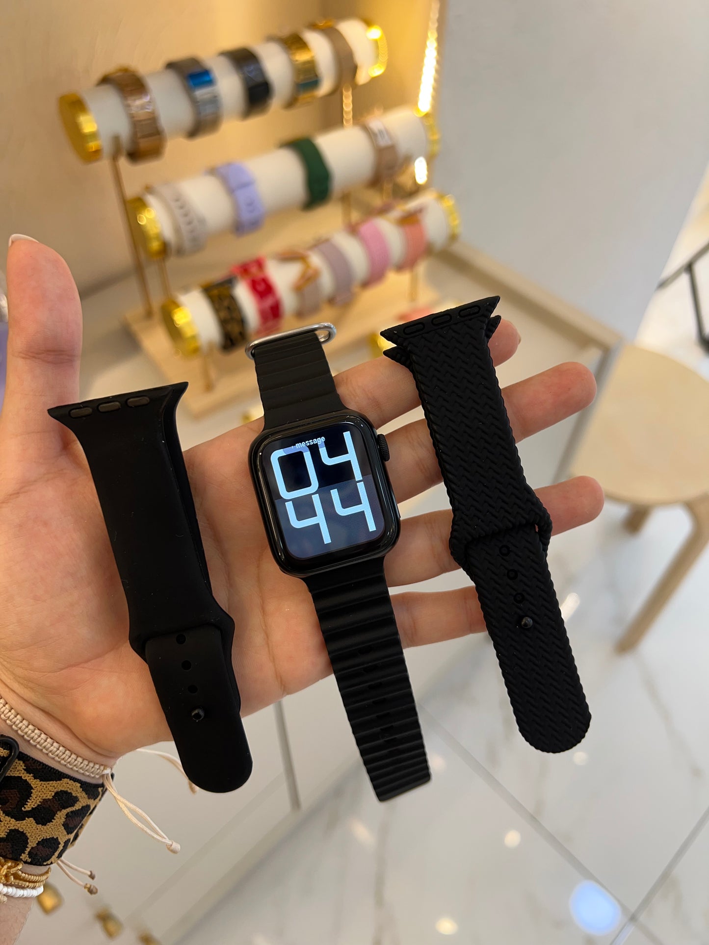 Reloj negro 38mm X3