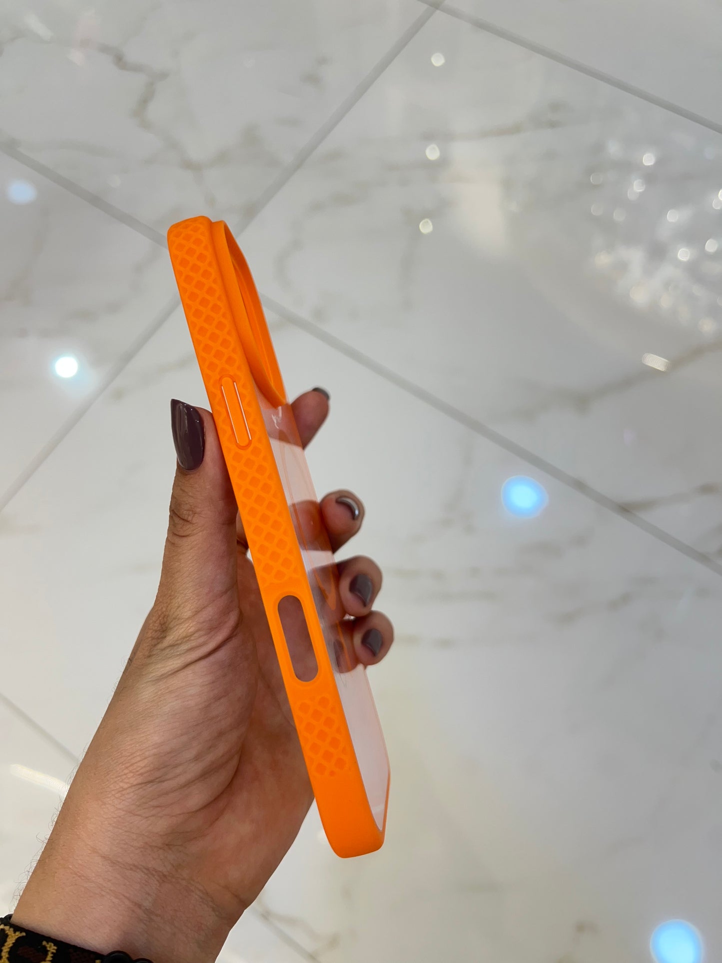 Forro MagSafe naranja