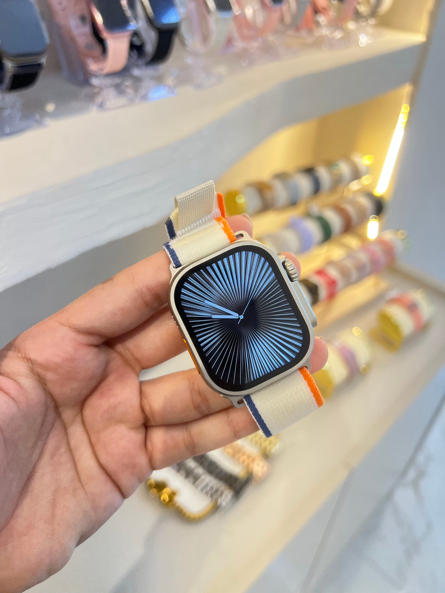 Reloj ultra champaña 49mm (naranja)