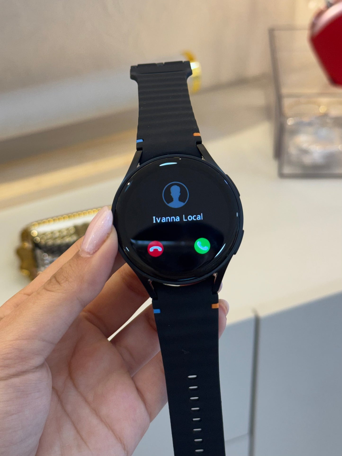 Reloj redondo tipo Samsung