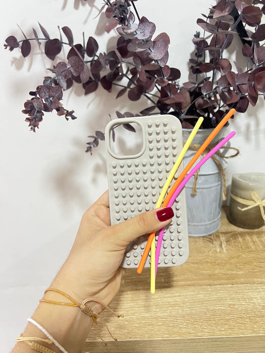 Forro anti estrés beige