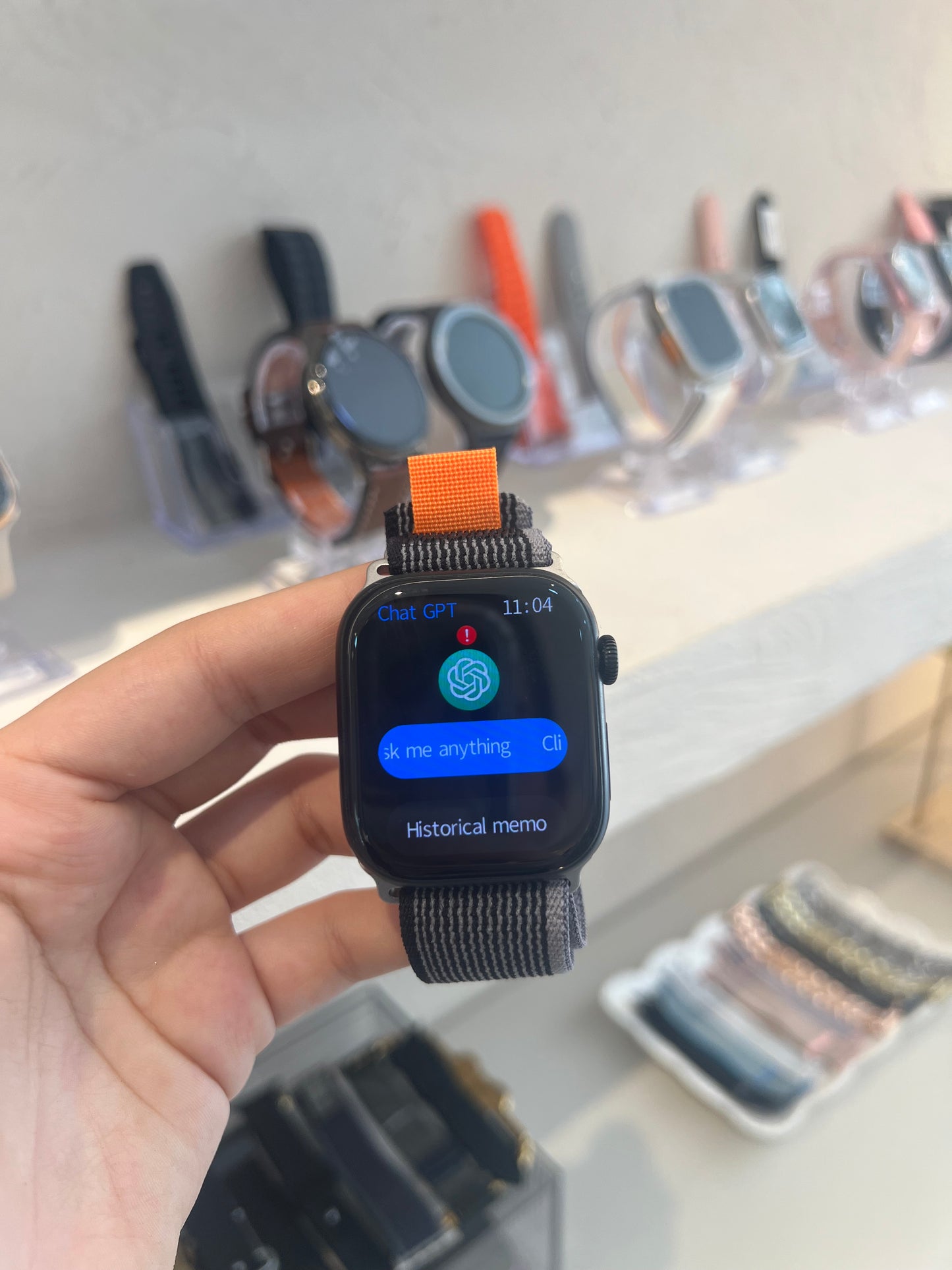 Reloj negro 45mm (CV)