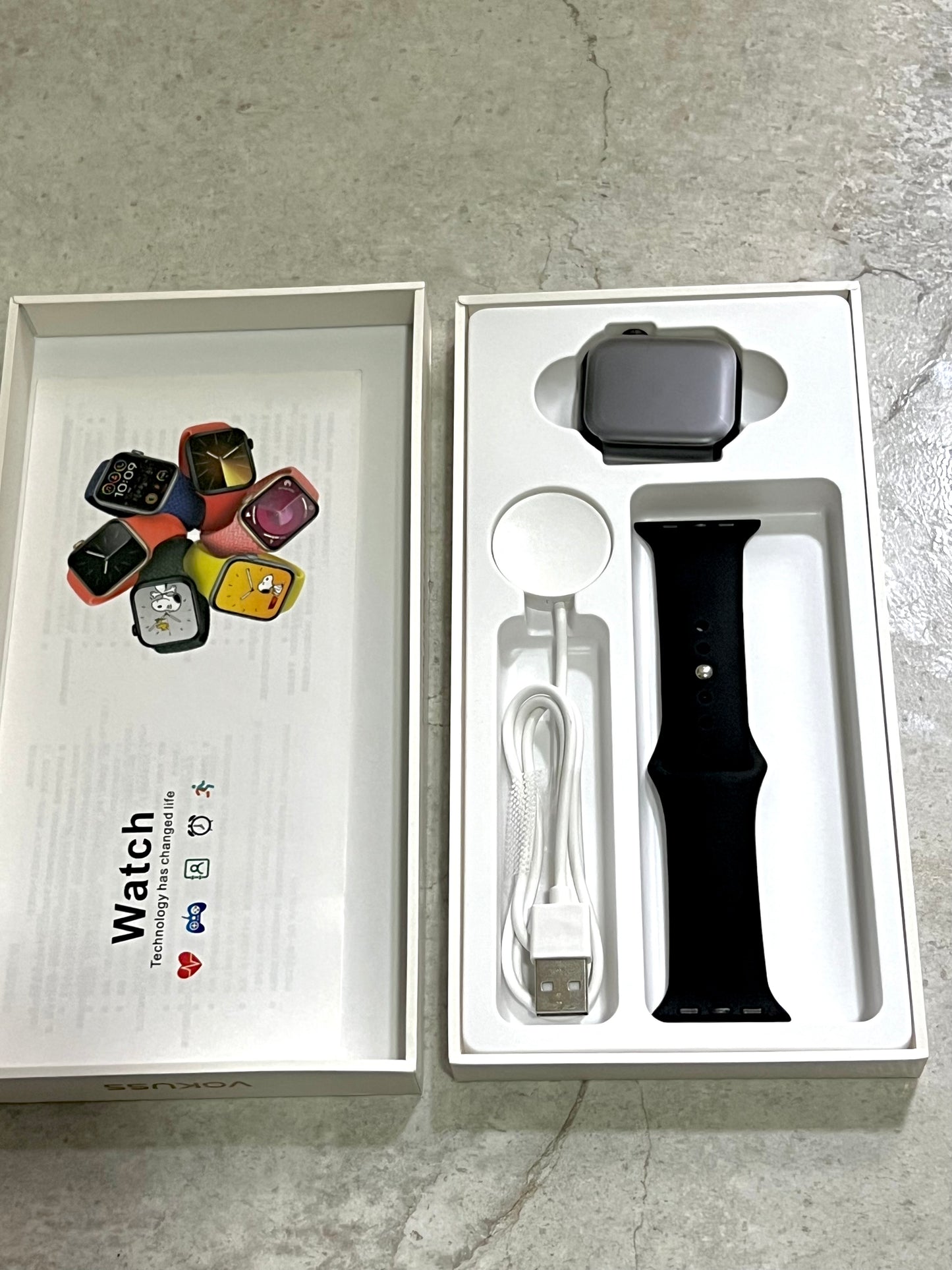 Reloj negro 41mm (CB)