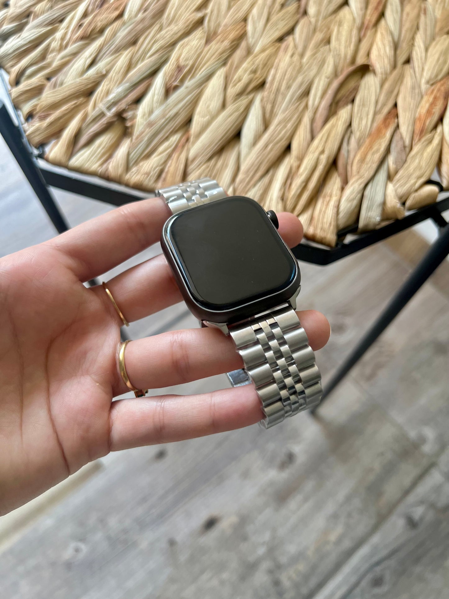 Manilla plateada 42/49mm
