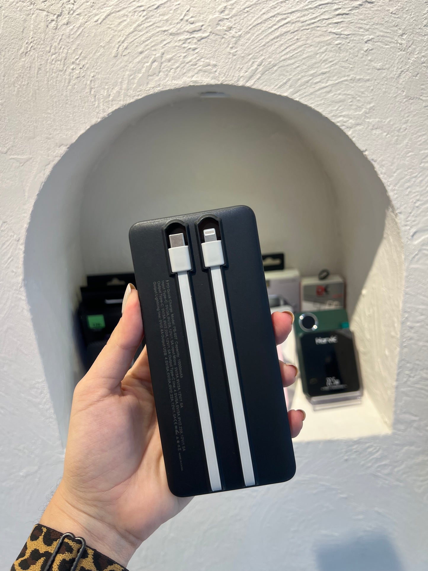 Batería 10,000mah negra
