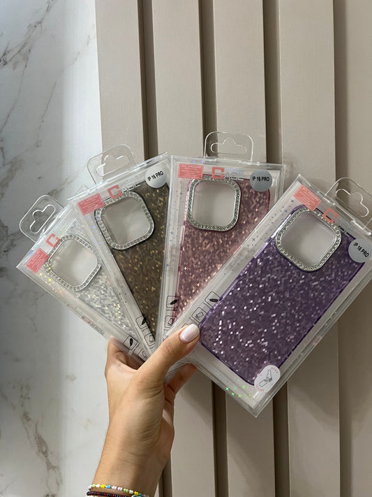 Forro iPhone 16 pro brillo