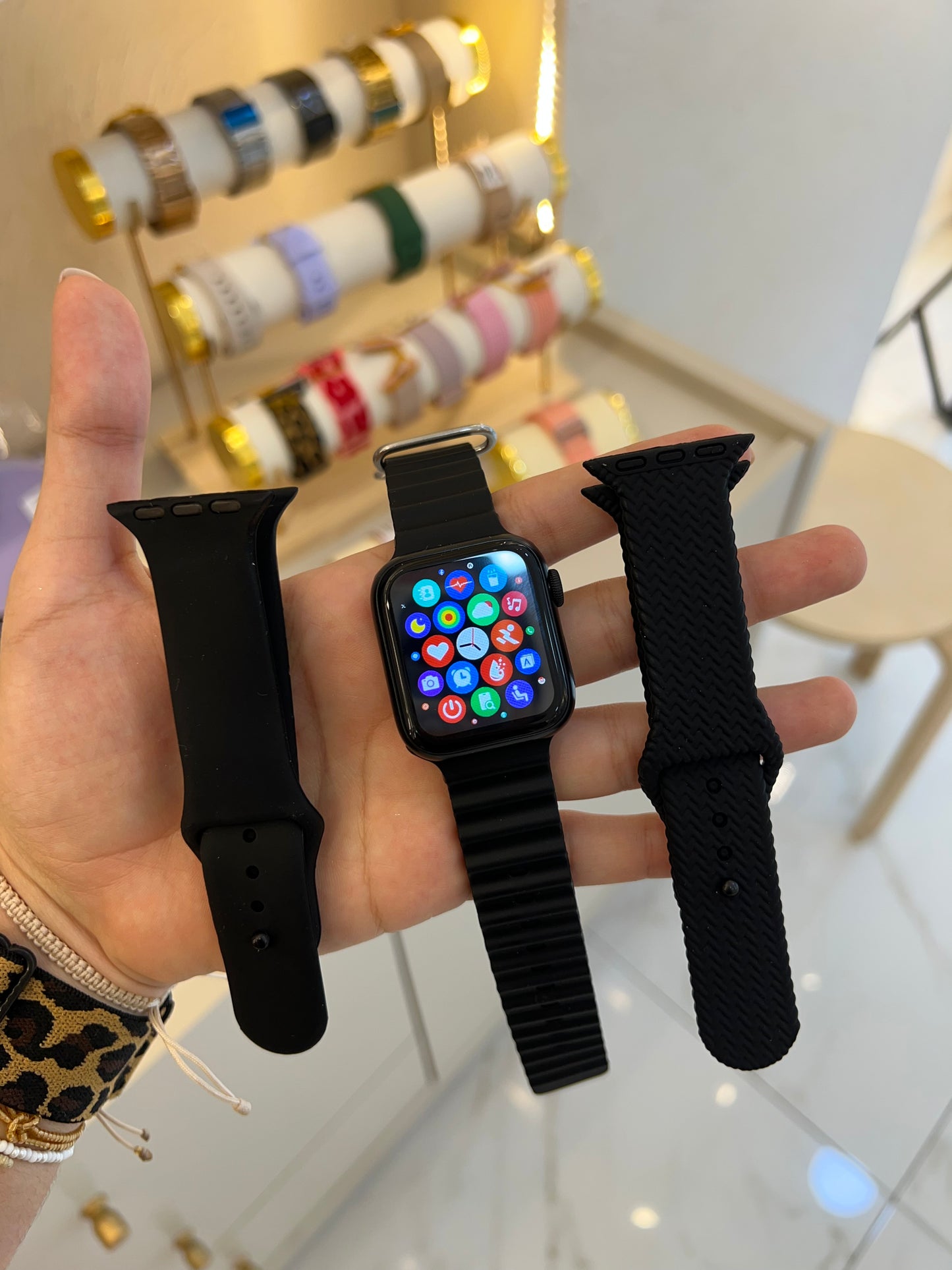 Reloj negro 38mm X3