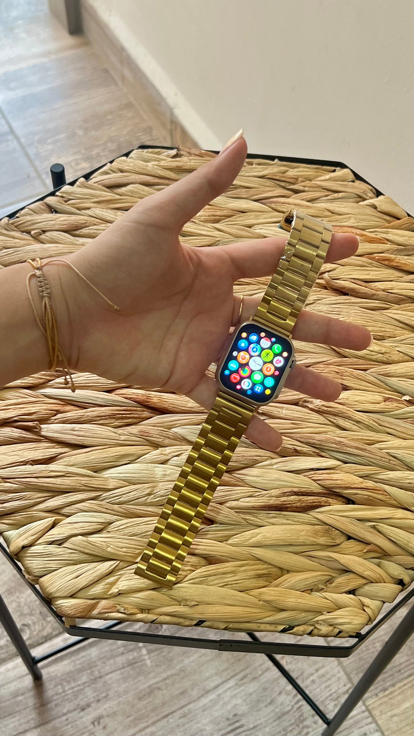 Manilla lujo dorada 42 a 49mm