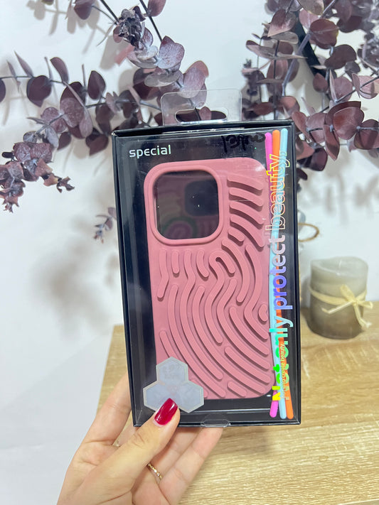 Forro anti estrés palo rosa