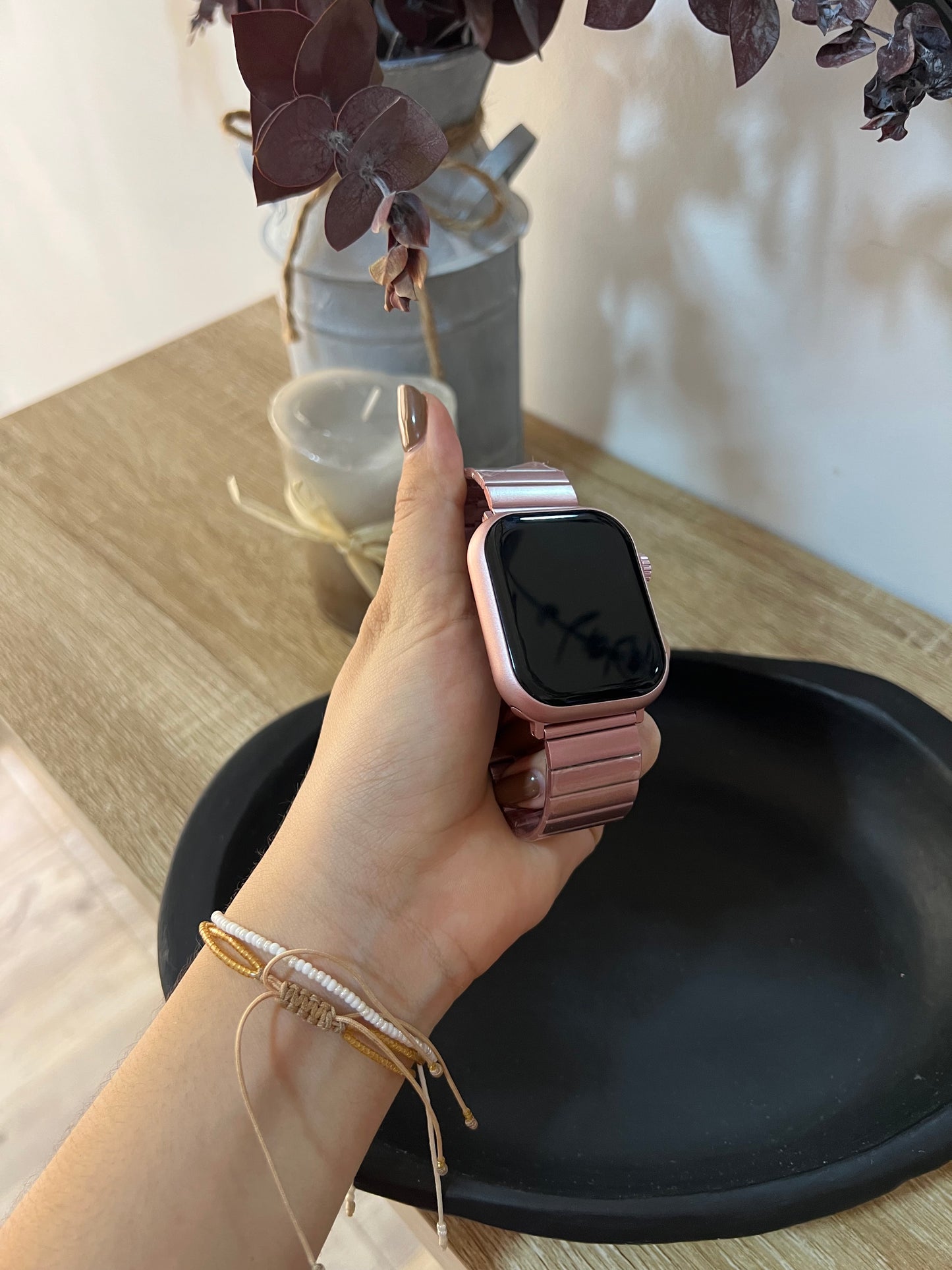 Manilla lujo rosa 02 42 a 49mm