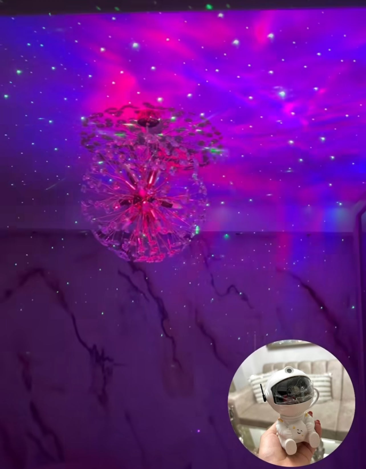 Proyector astronauta mini