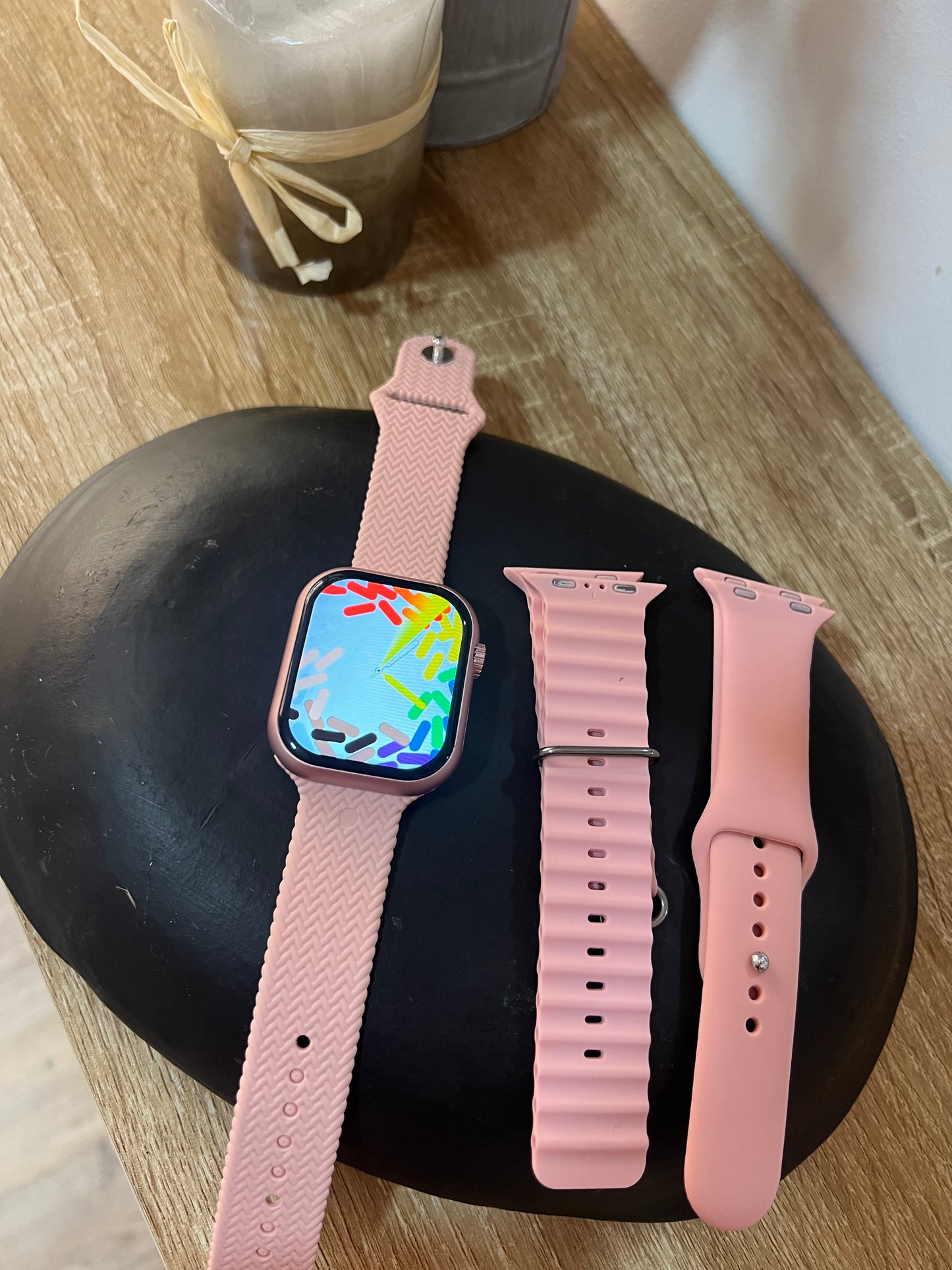 Reloj rosado X3 45mm