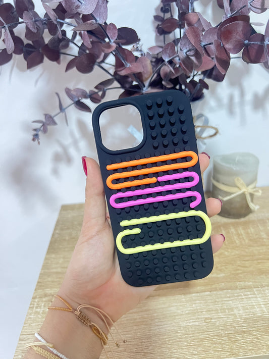 Forro anti estrés negro puntos