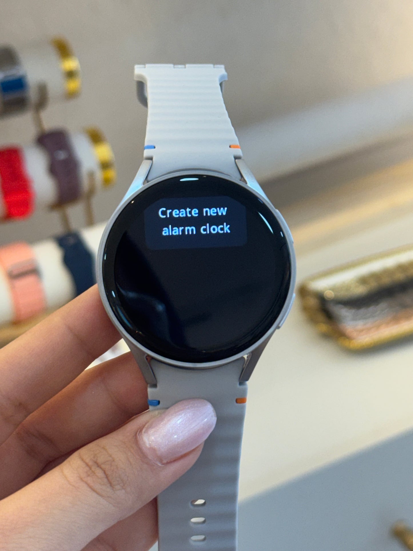 Reloj redondo tipo Samsung