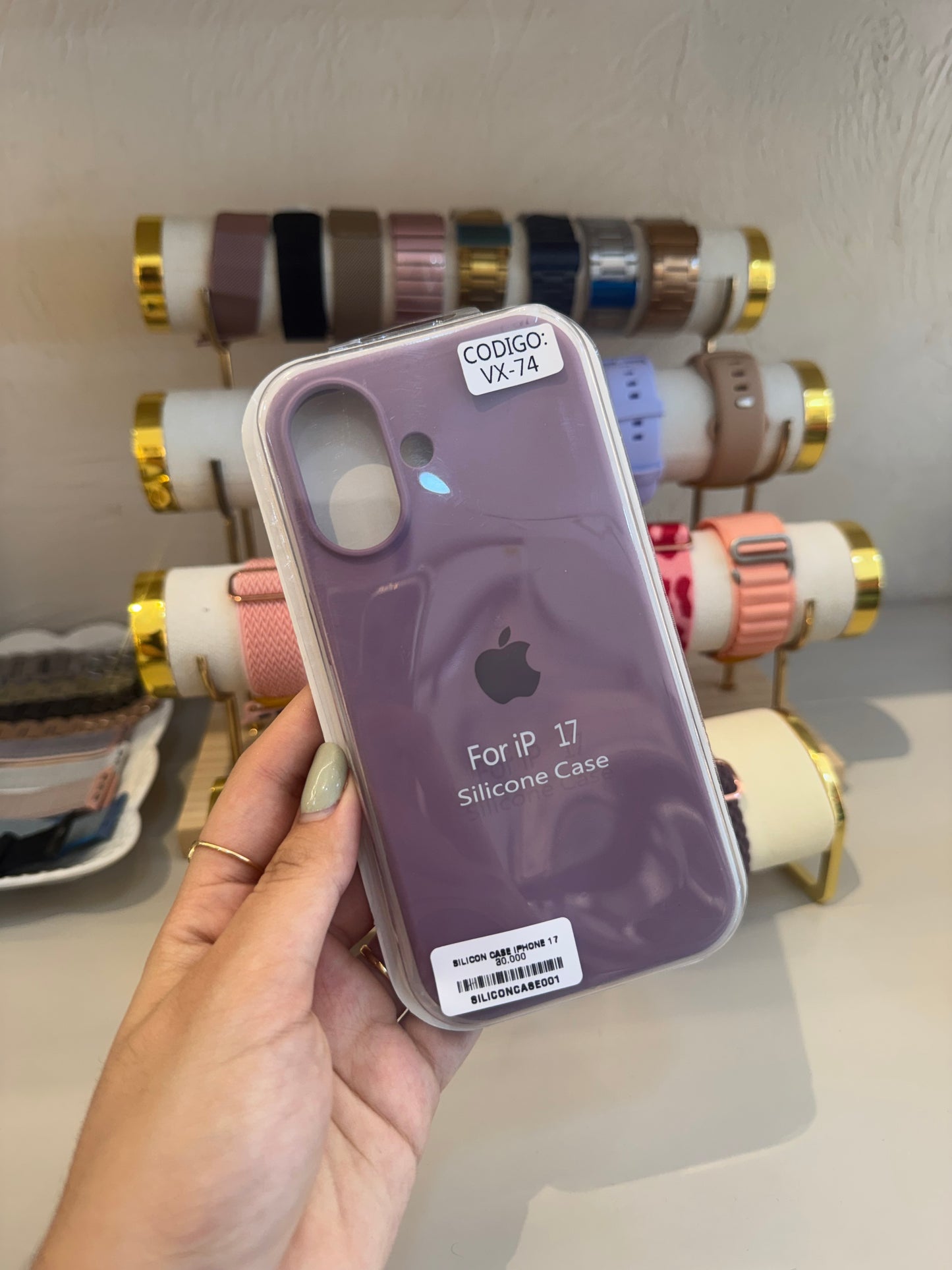 Silicona case iPhone 17