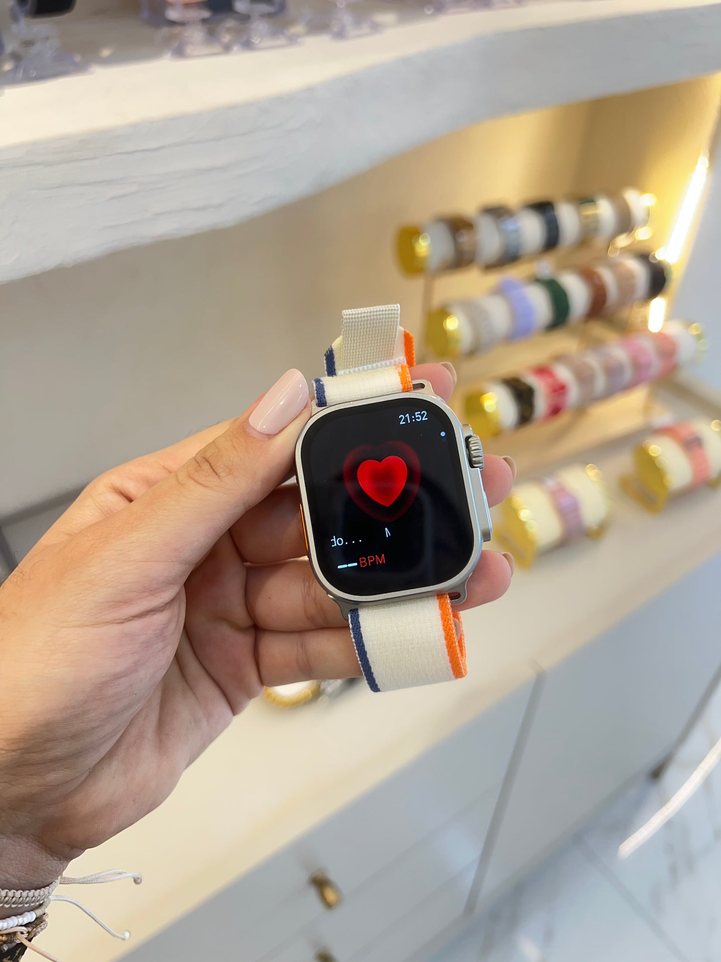 Reloj ultra champaña 49mm (naranja)