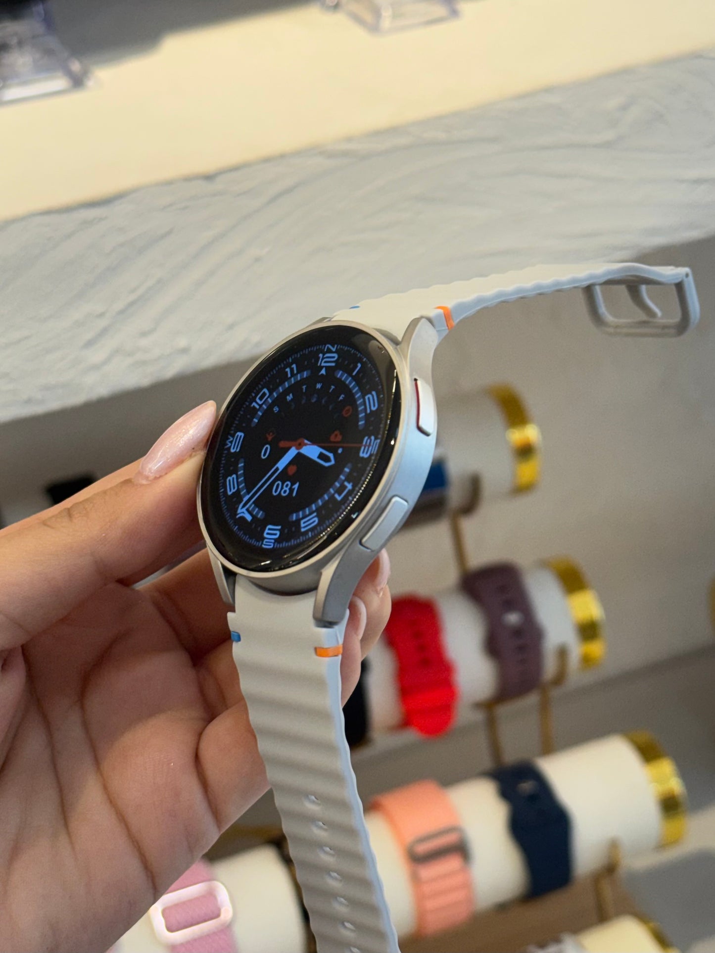 Reloj redondo tipo Samsung
