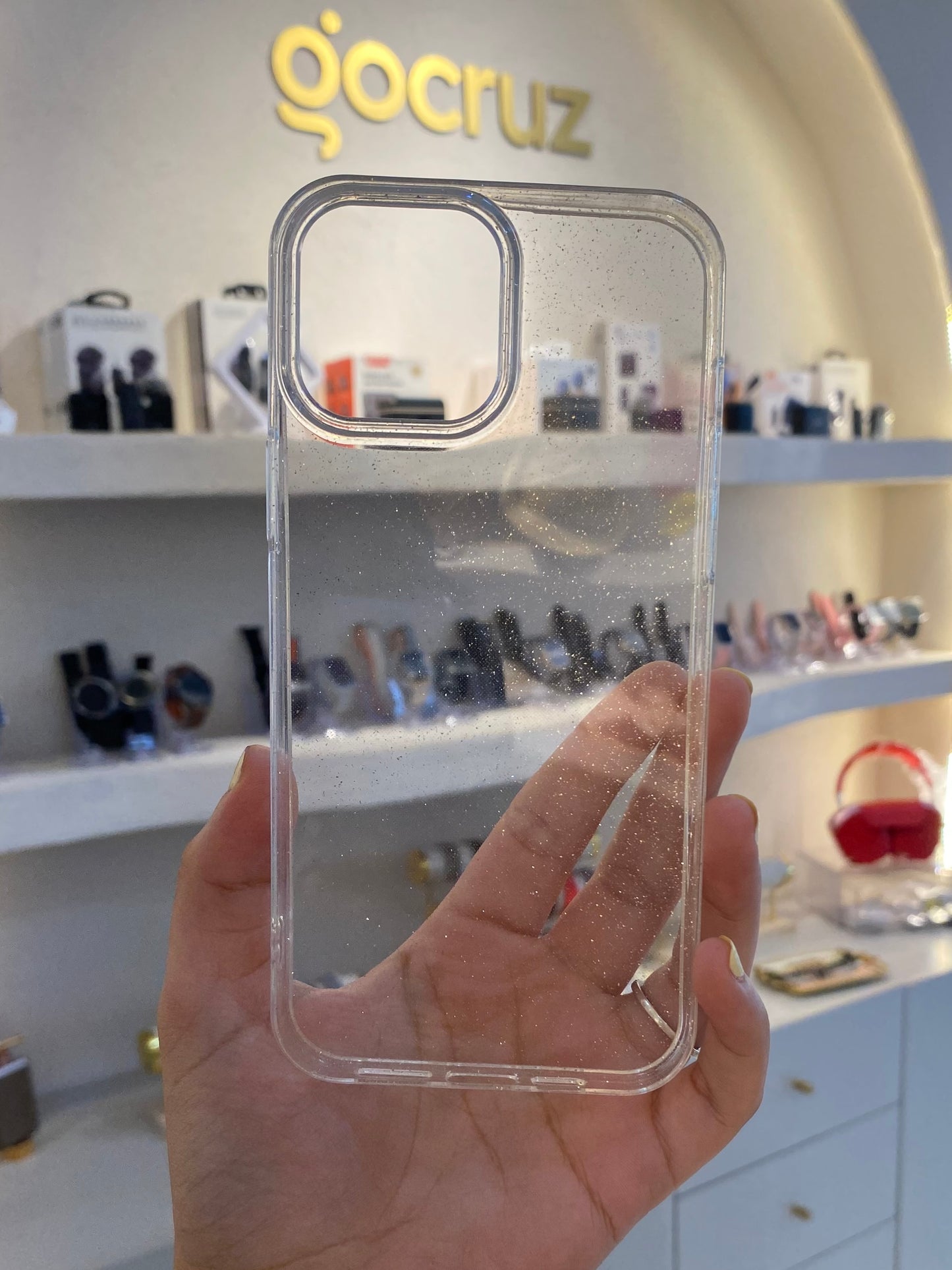 Forro escarcha transparente