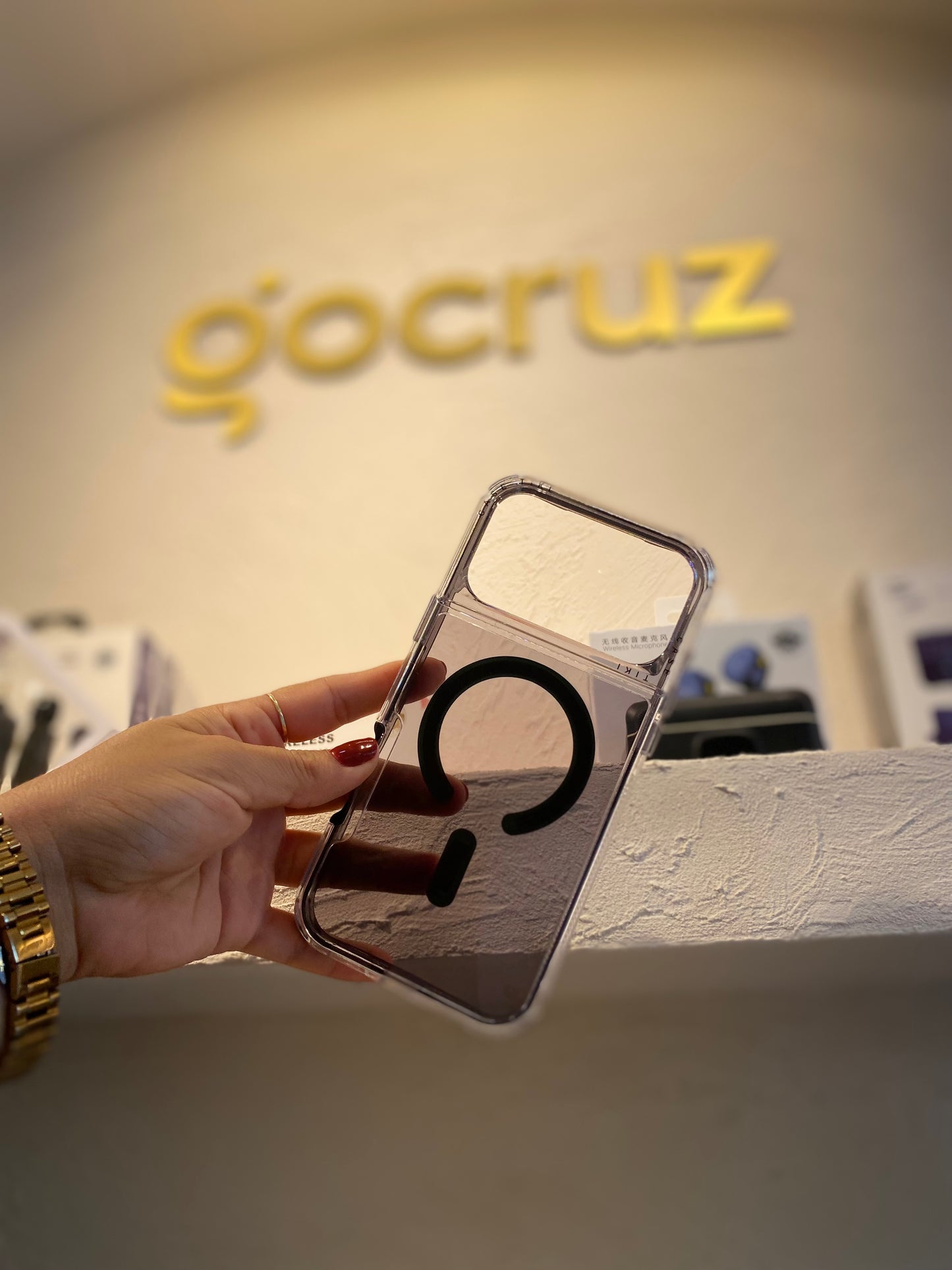Forro anti golpes MagSafe 17 pro Max
