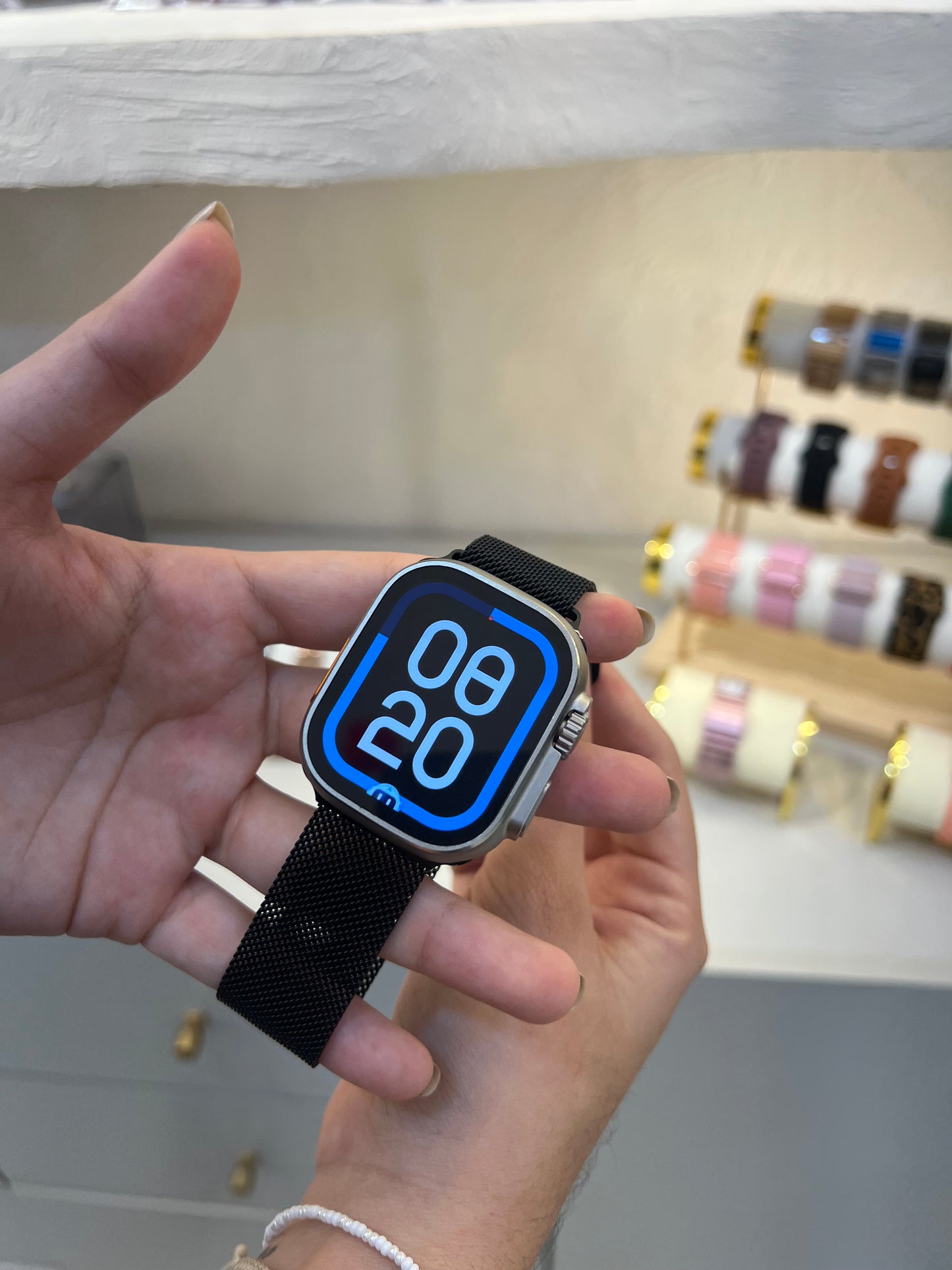 Reloj ultra champaña x7 manillas