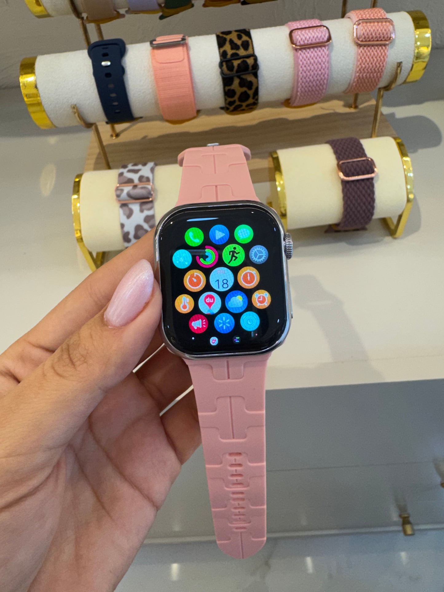 Reloj plateado 38mm