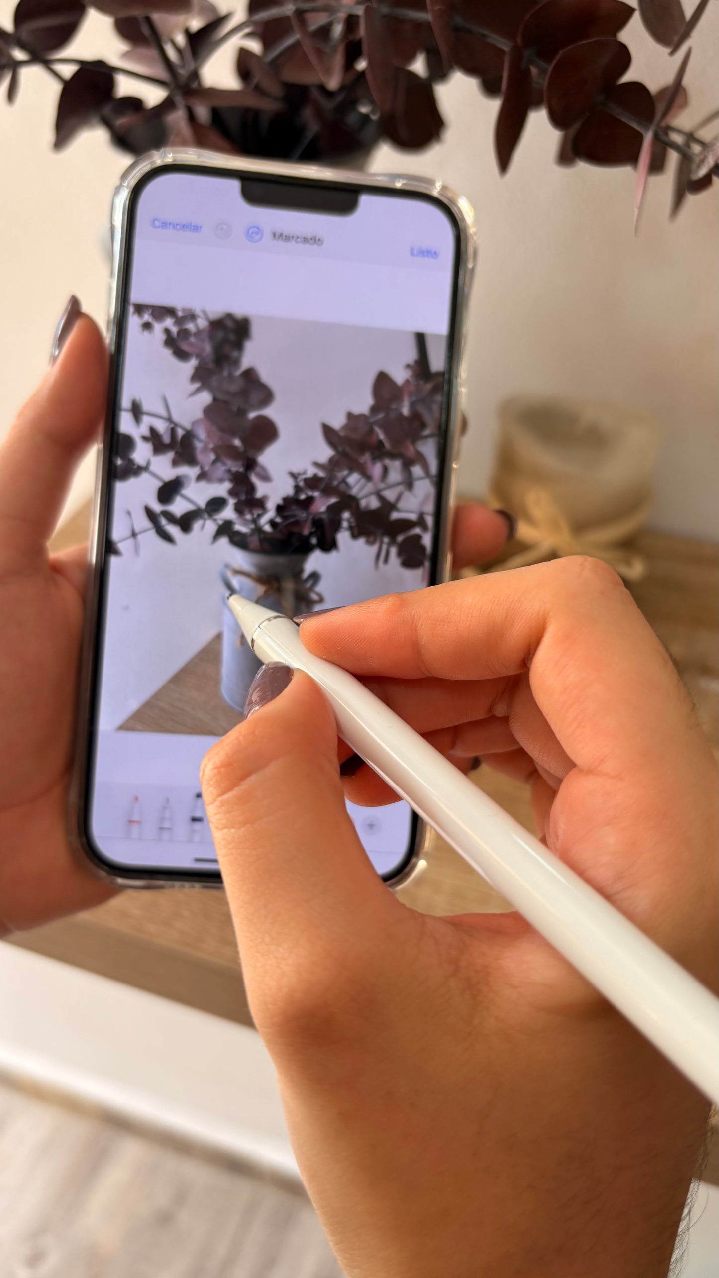 Lapiz (simulación Apple Pencil)