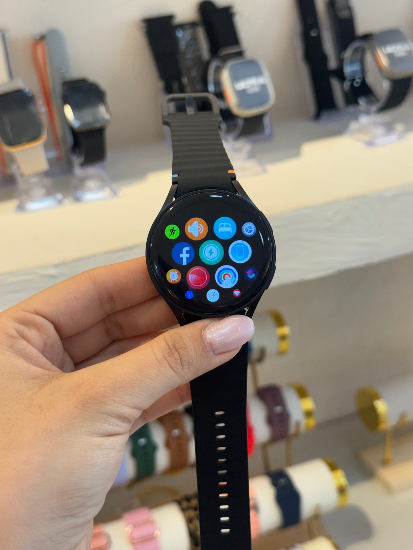 Reloj redondo tipo Samsung
