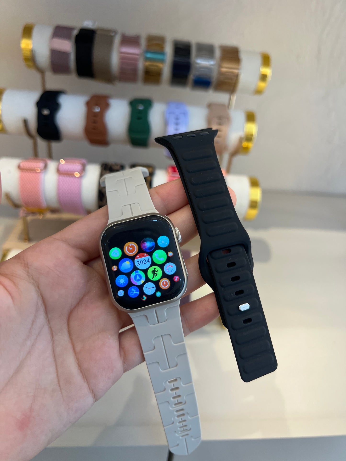 Reloj champaña 38mm (inglés)