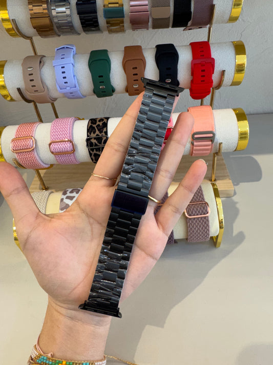 Manilla lujo negra 38/41mm