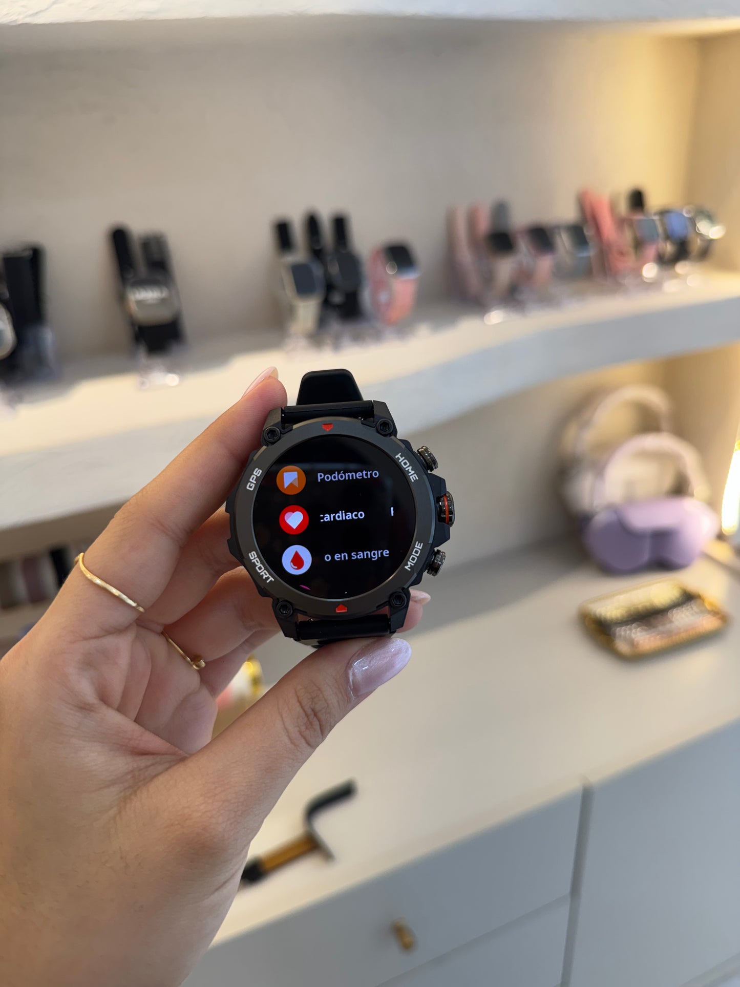 Reloj redondo tipo garmin (CB)