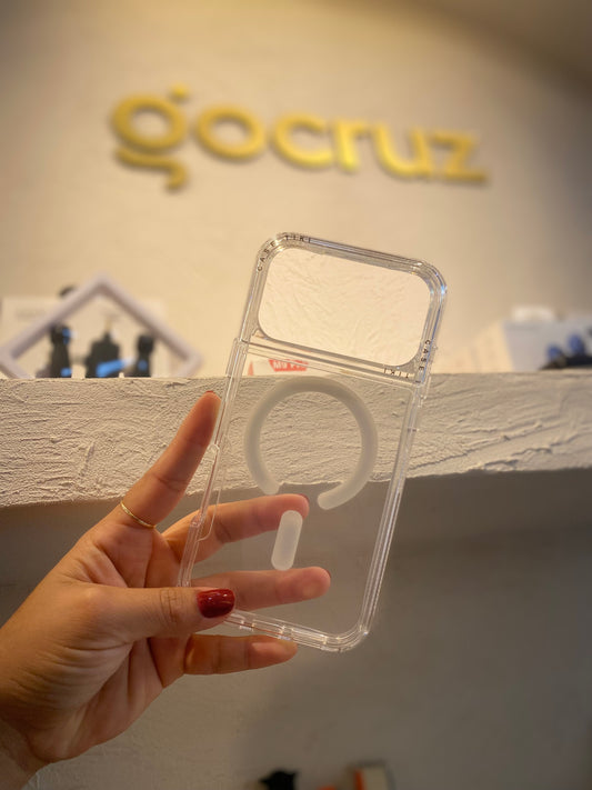 Forro anti golpes transparente MagSafe