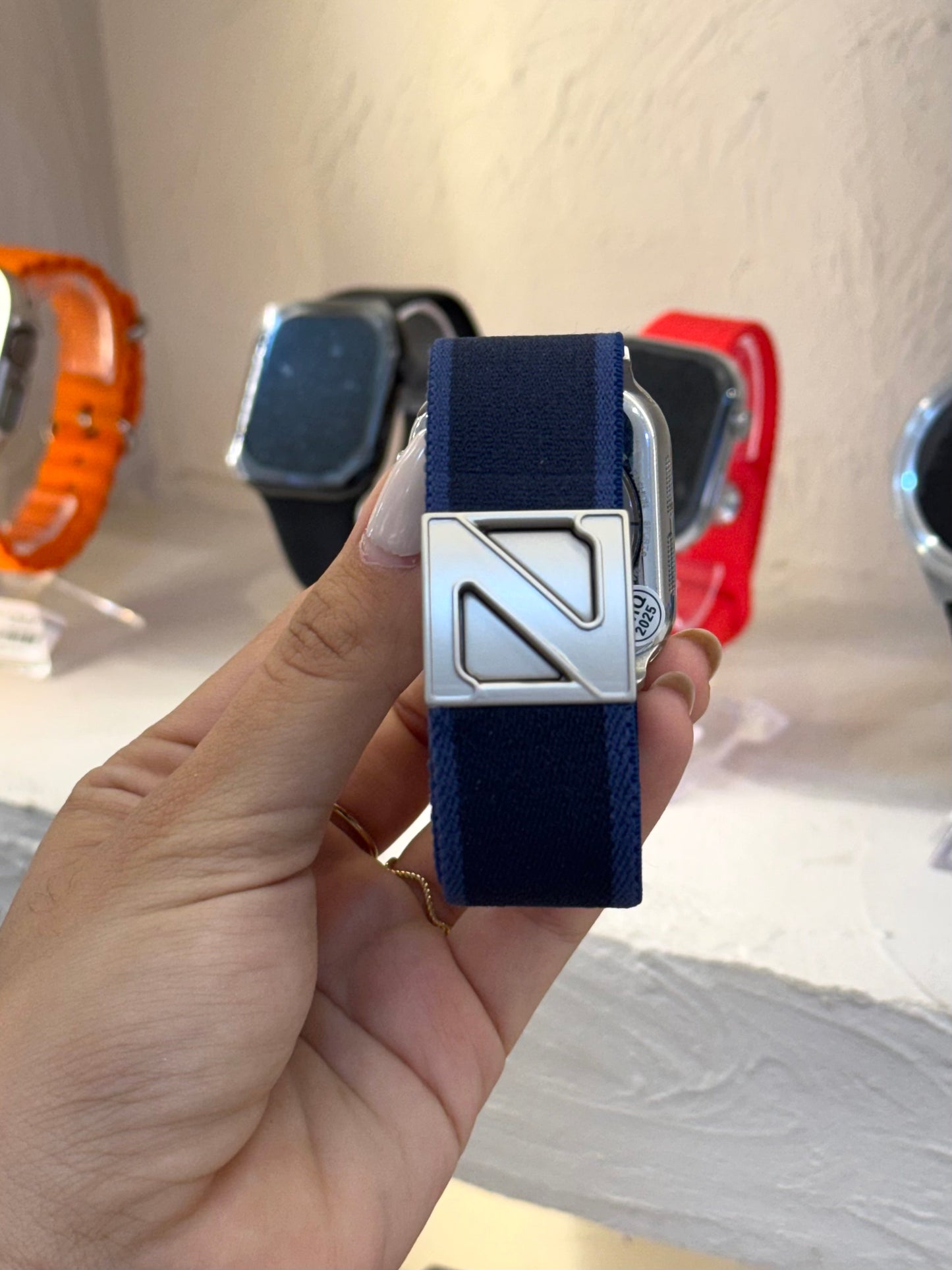 Manilla ajustable azul