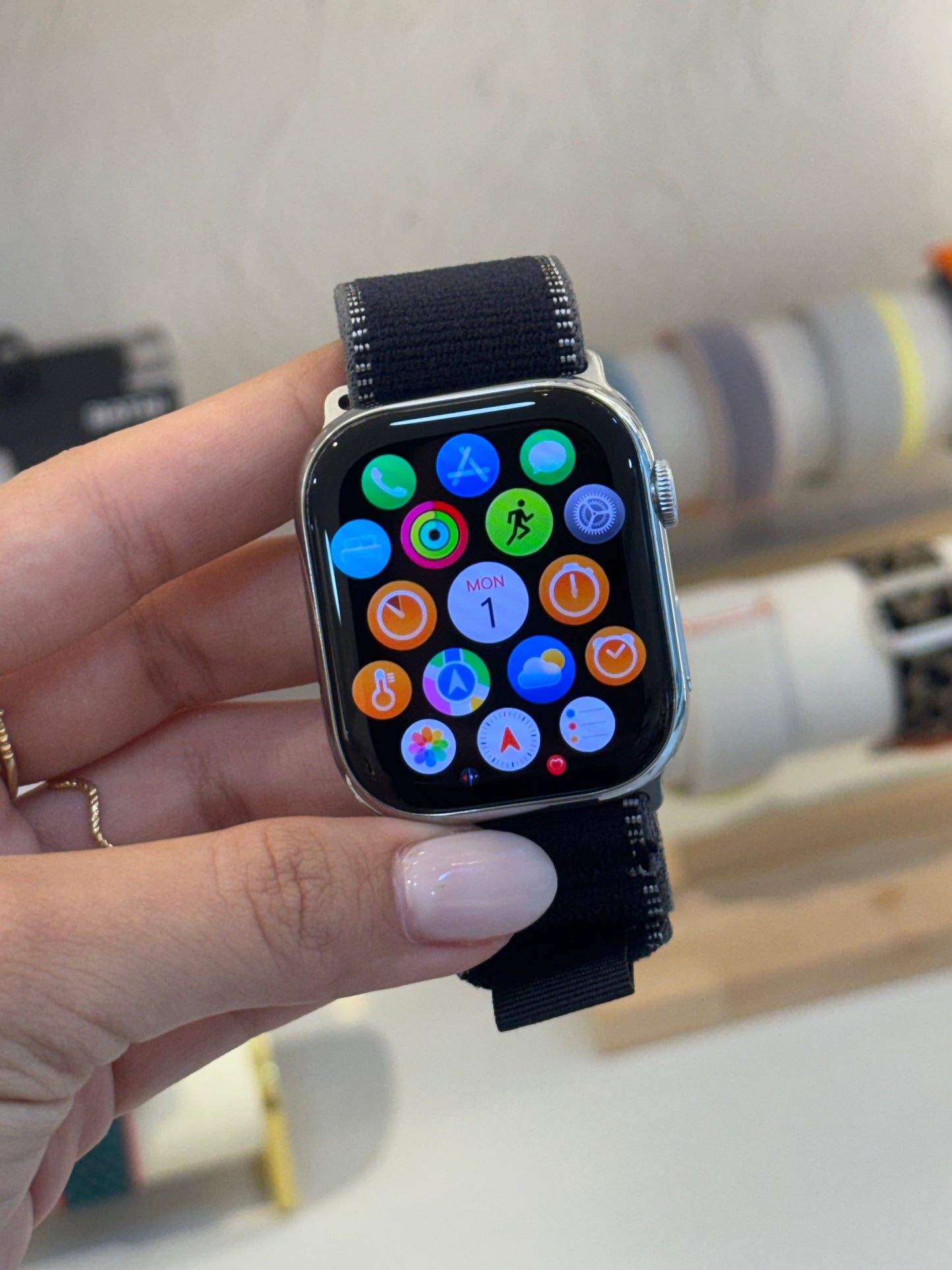 Reloj plateado 46 mm ( 11 pro Max)