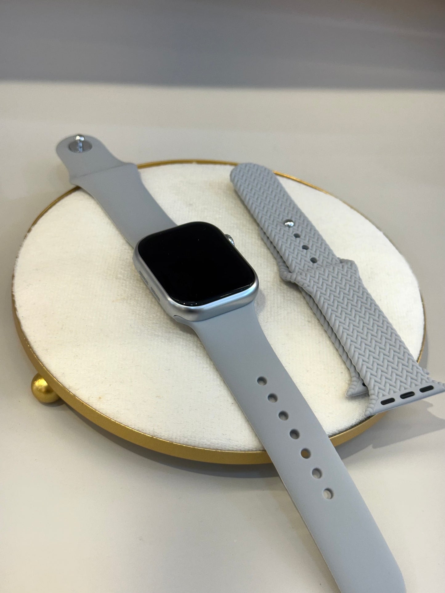 Reloj plateado x2 42mm