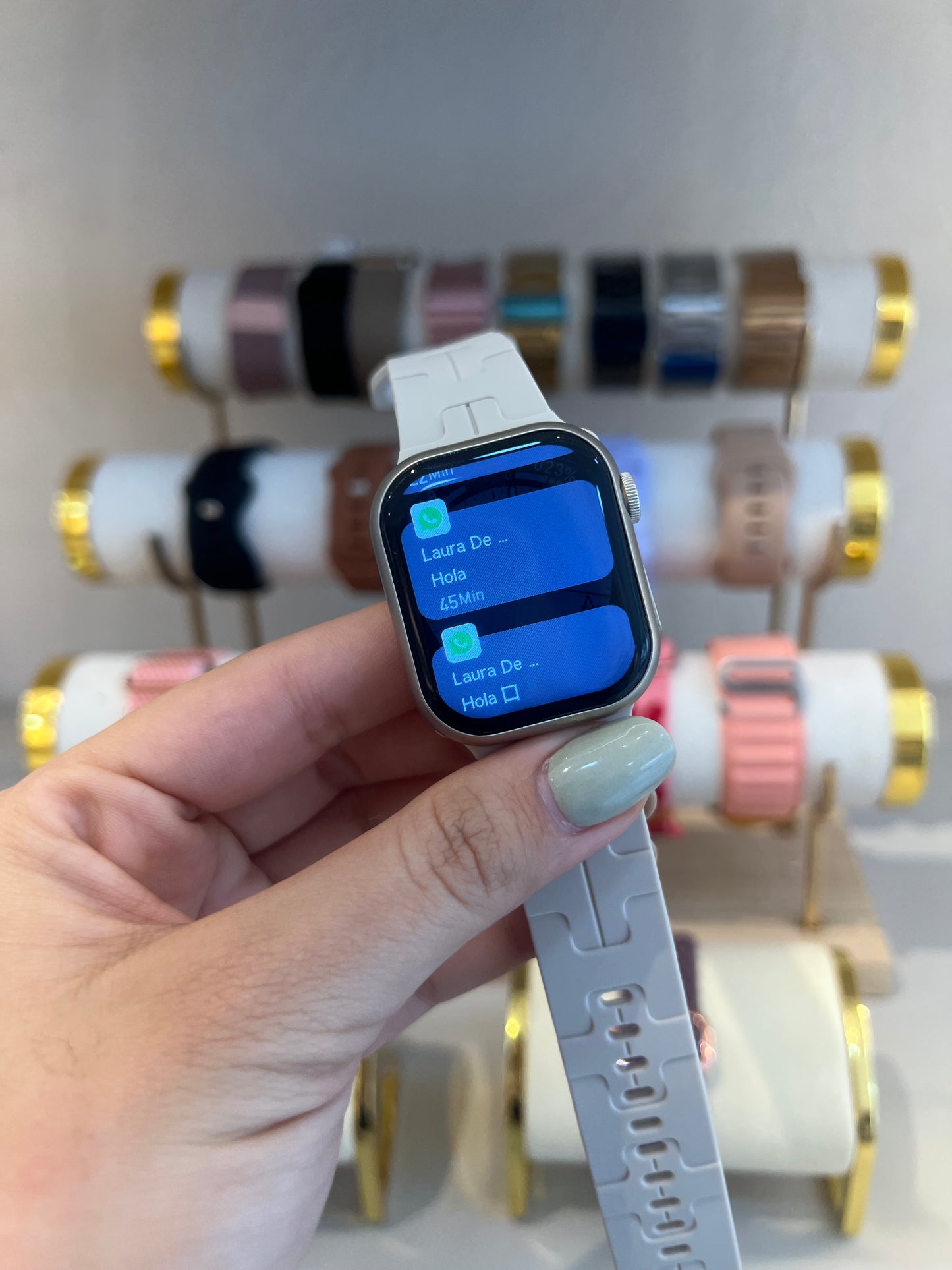 Reloj champaña 38mm (inglés)