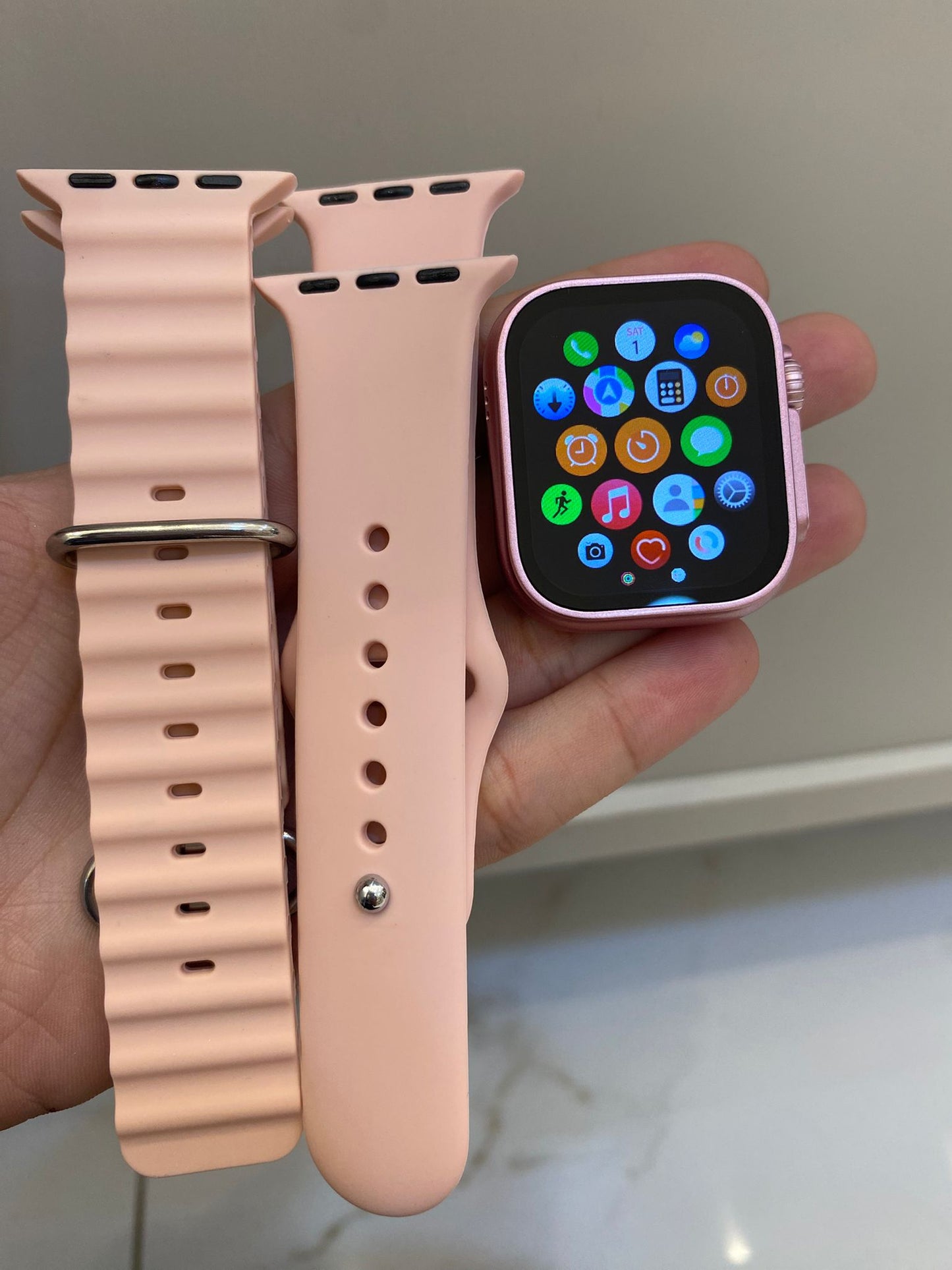 Reloj ultra mini rosa 41Mm