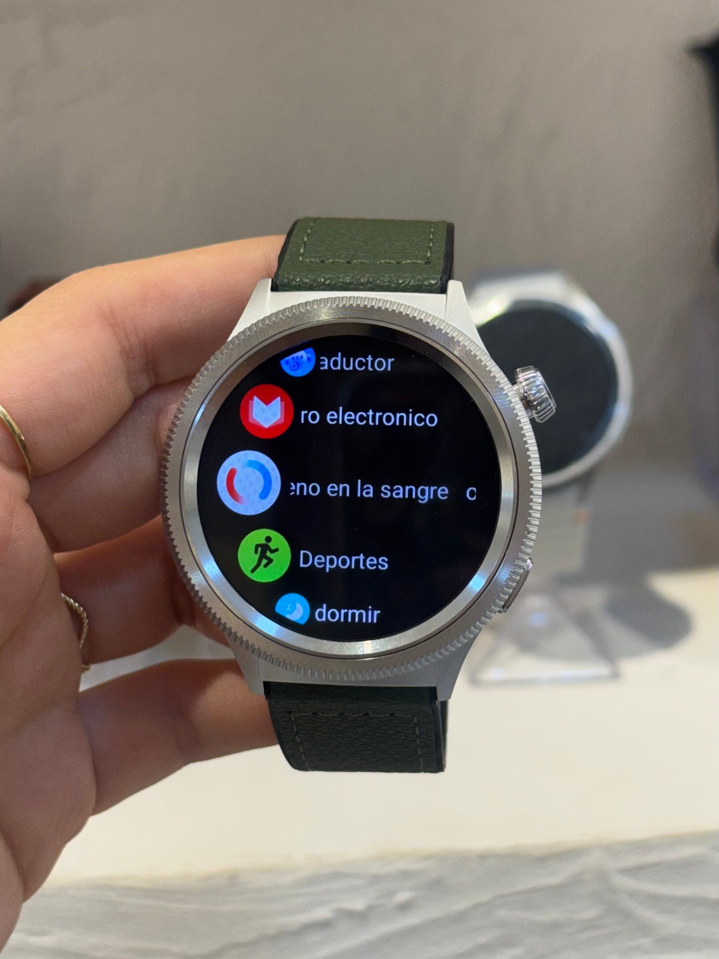 Reloj sumergible redondo
