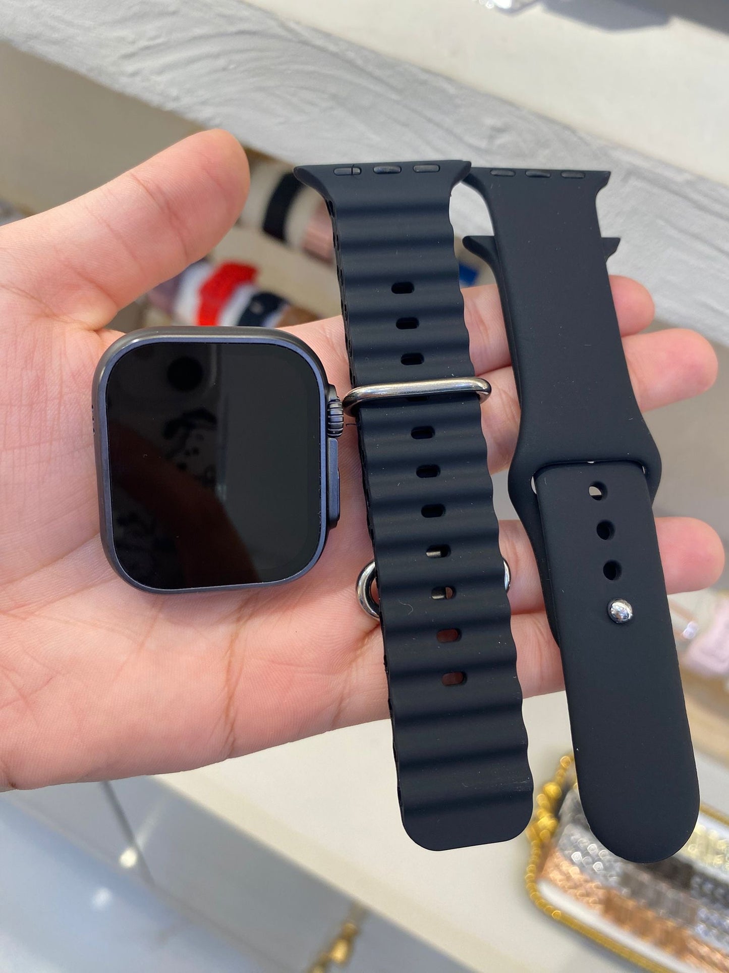 Reloj ultra mini negro 41Mm