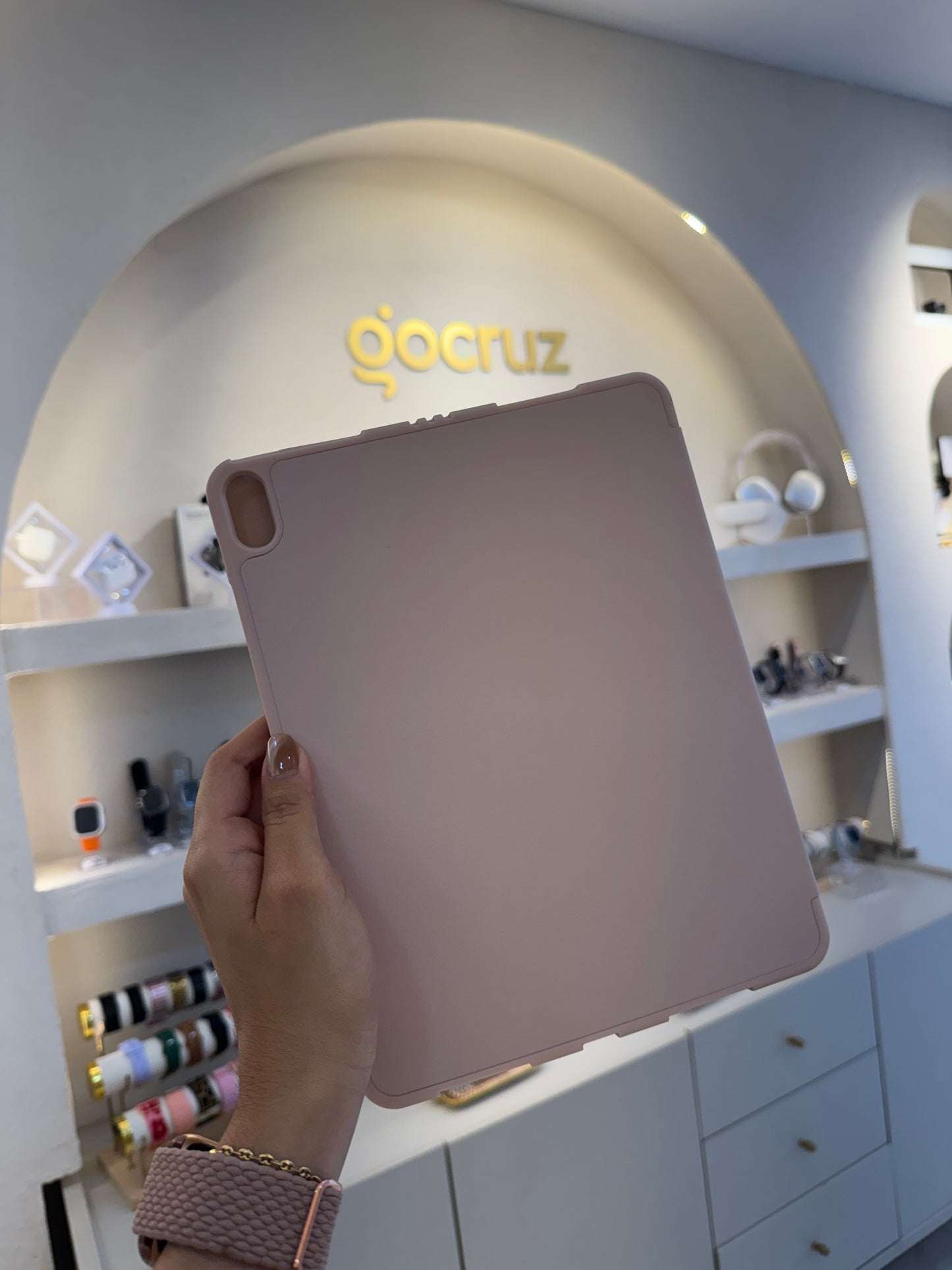 Forro iPad palo de rosa