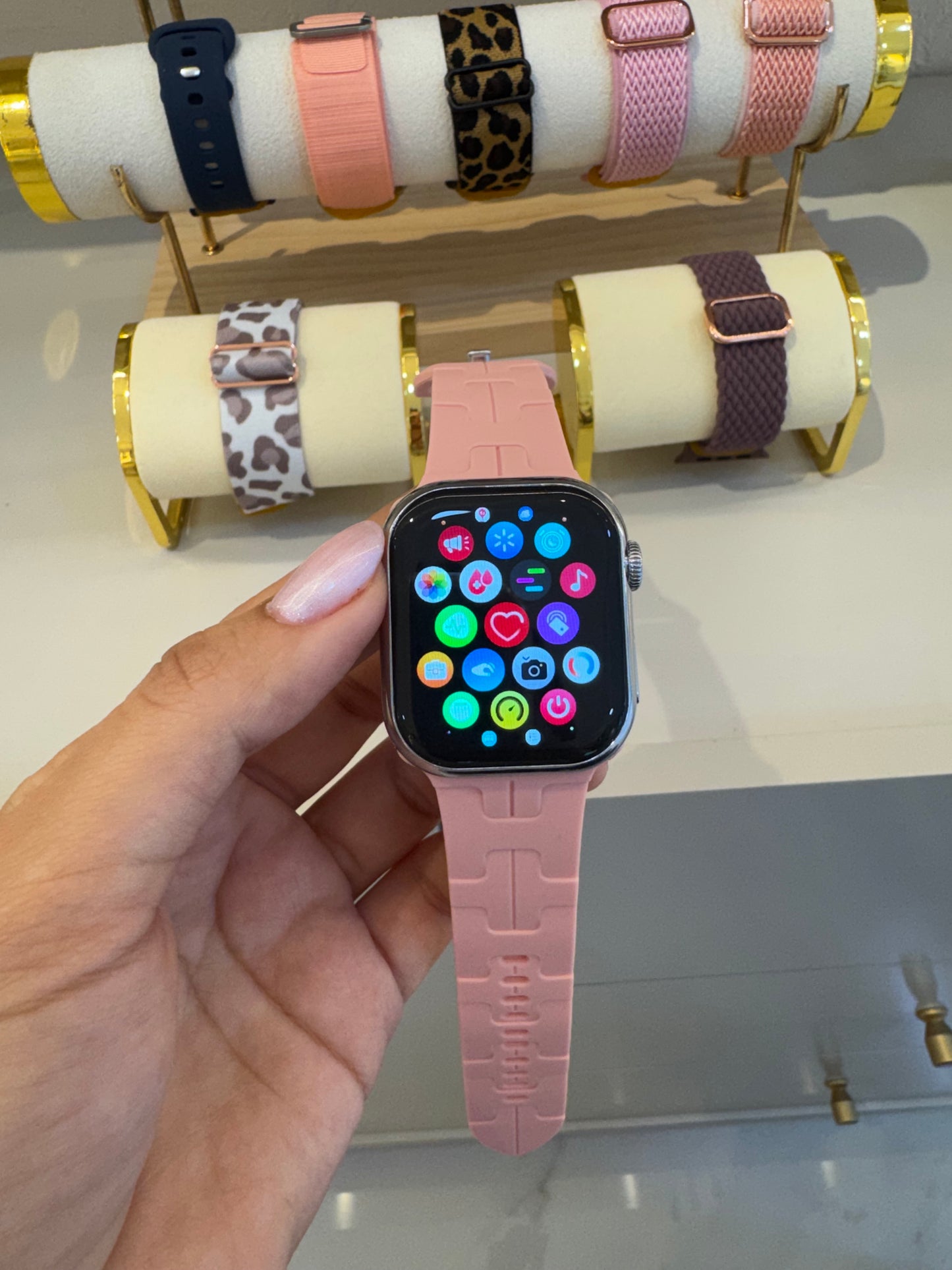 Reloj plateado 38mm