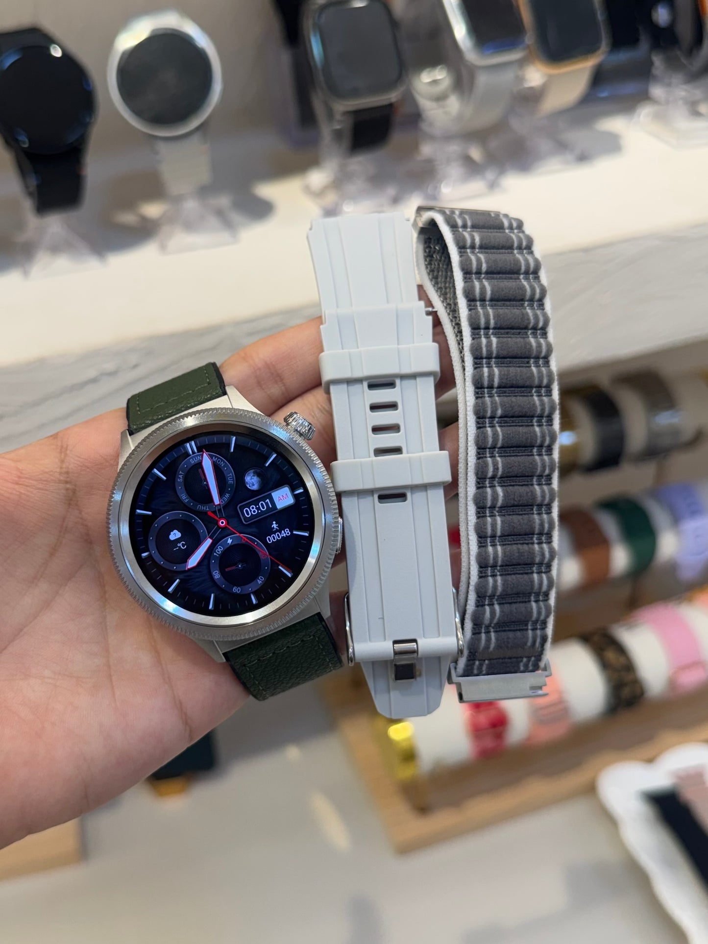 Reloj sumergible redondo
