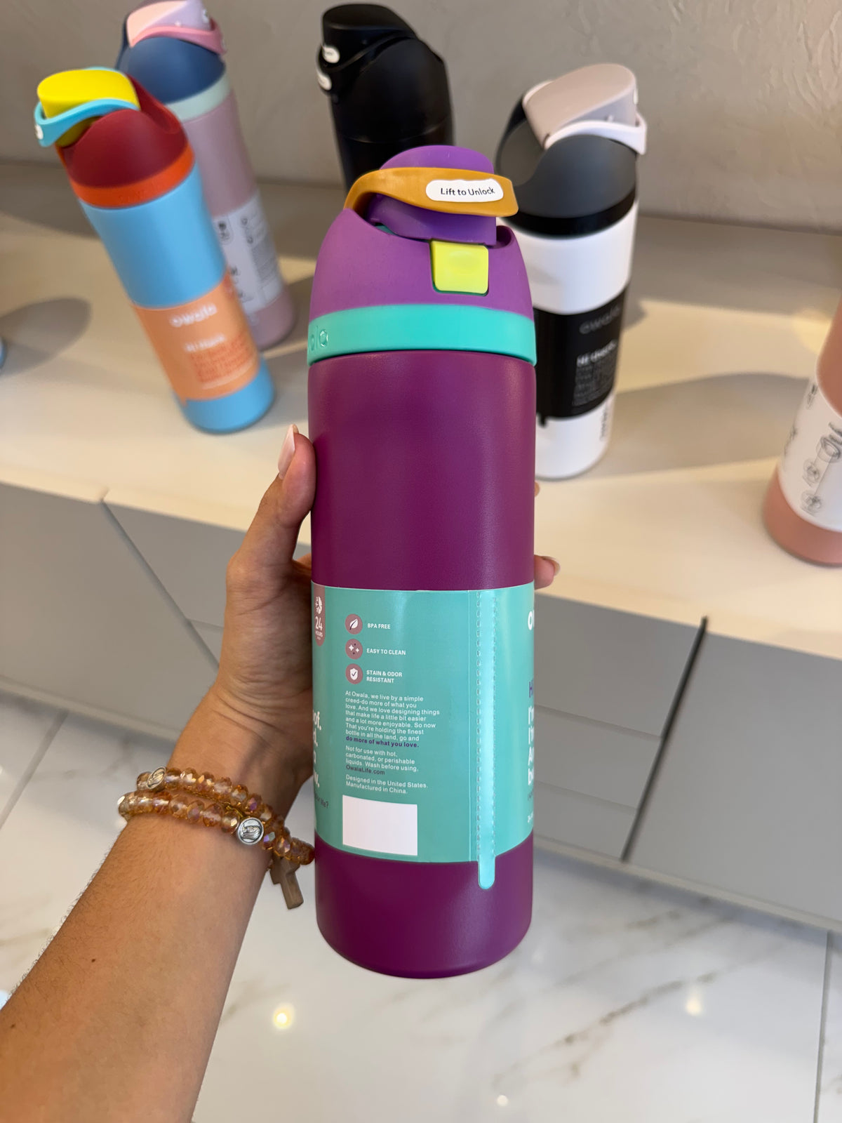 Termo tipo owala 24 onzas- 710 ml